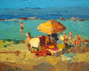 Al mare d'estate cm 40x50